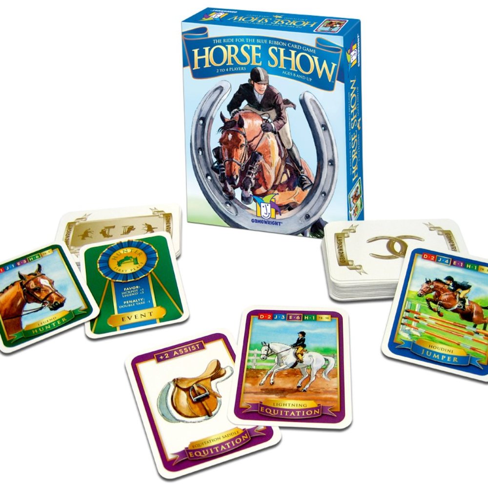 Horse Show™ Card Game The Ride for the Blue Ribbon